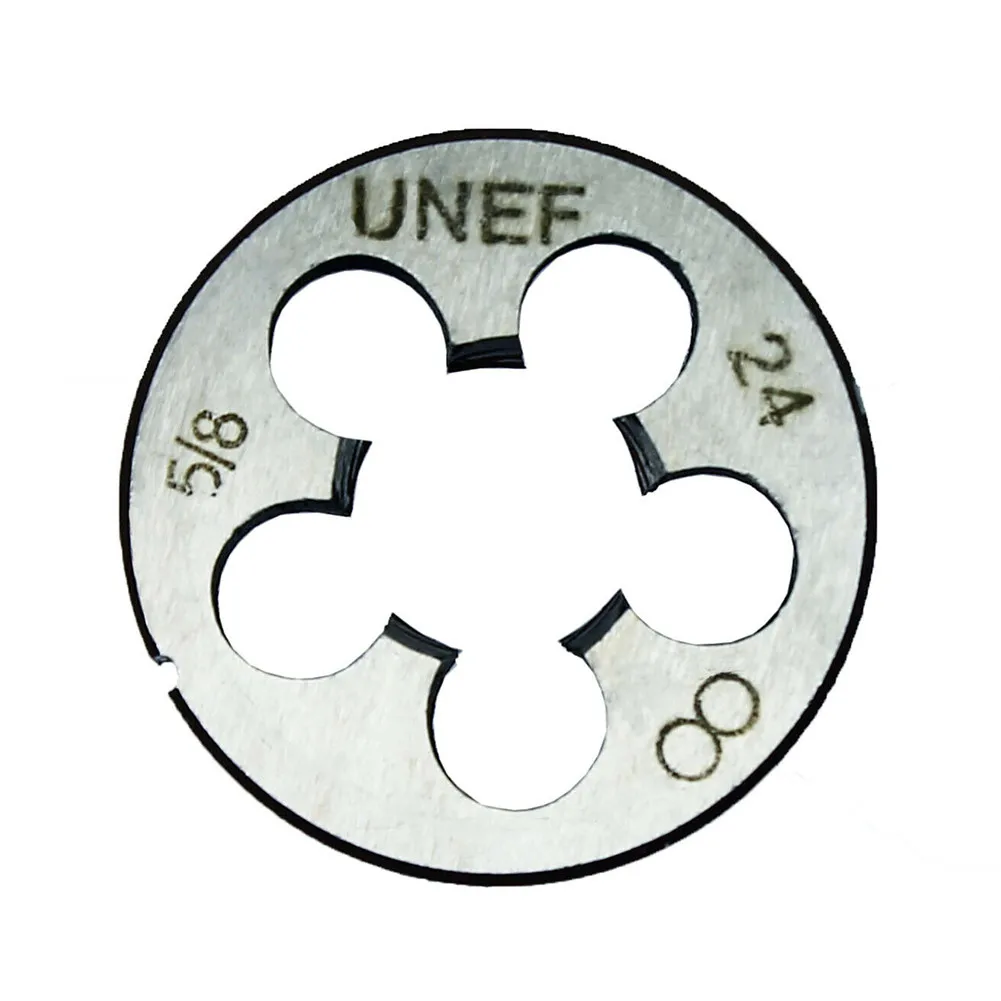 

5/8\" X 24 Set 5/8\"-24 Tap And Die Alloy Steel For Carbon Steel Gunsmithing HSS High Speed Steel Metalworking