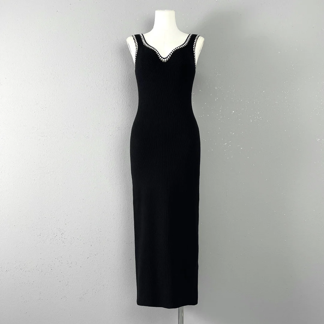 

2023 Spring/Summer Fashion New Women's Clothing Knitted Dress 0822