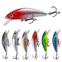 1pc sinking minnow fishing lures 55mm 6 7g wobbler fishing tackle carp lures artificial hard bait charkbait pesca accessories