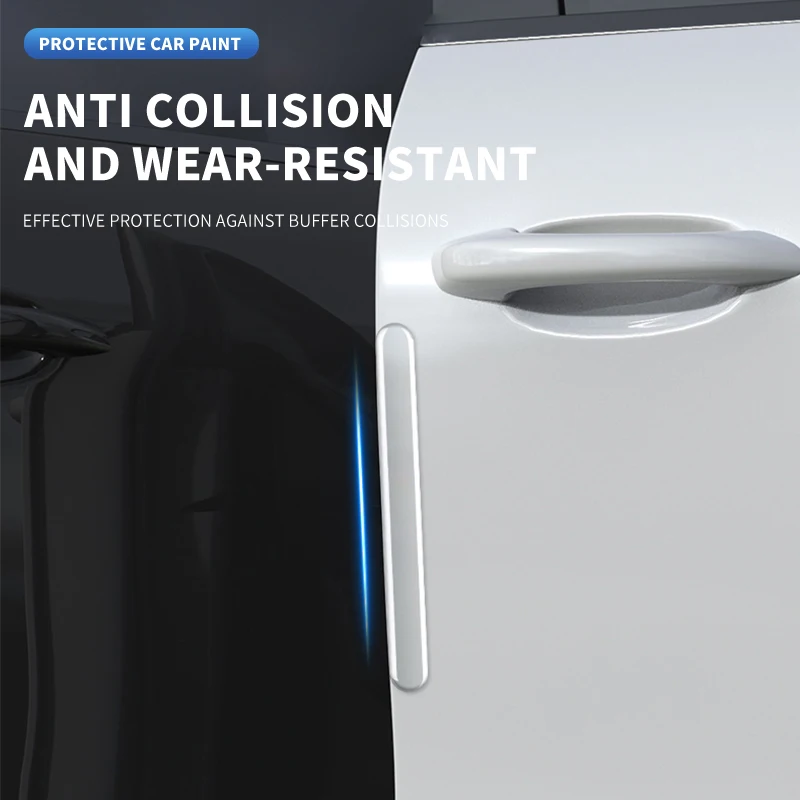 4 шт. прозрачные наклейки на дверь автомобиля бампер для CHERY BLOSSOM FLOWER TIGGO 3 5 7 PRO 8 Tengo