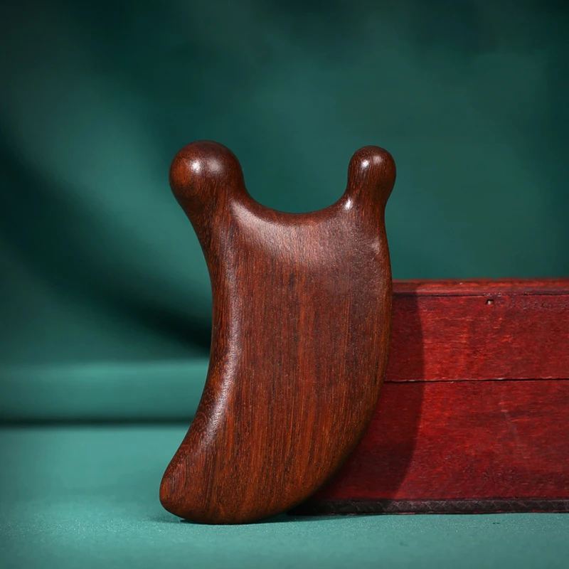 Расческа для лифтинга лица из сандалового дерева меридианный массажер глаз носа