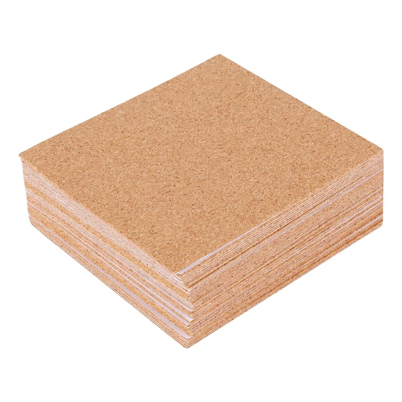 

Self-Adhesive Cork Coasters,Cork Mats Cork Backing Sheets For Coasters And DIY Crafts Supplies (40, Square)