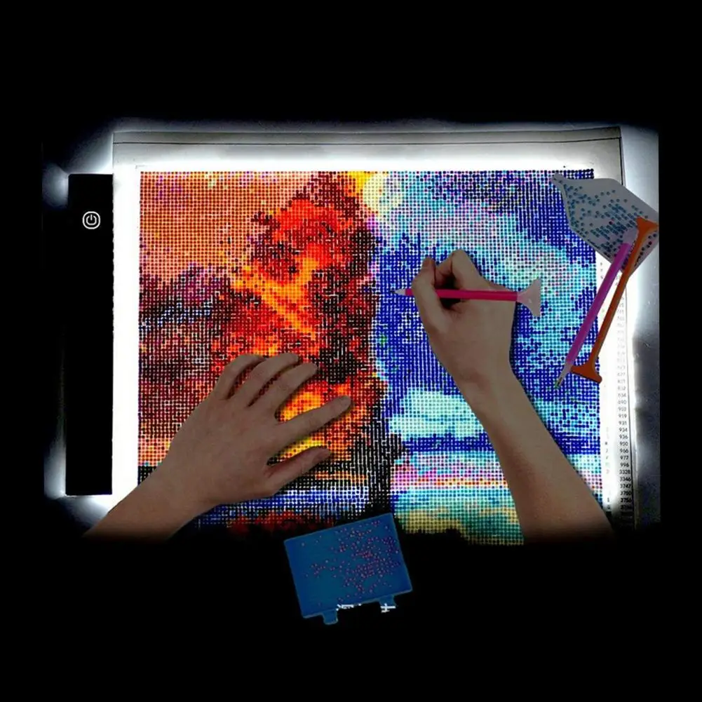 

Create Paintings Lightweight USB Powered Flicker-Free LED Tracing Light Board for Home
