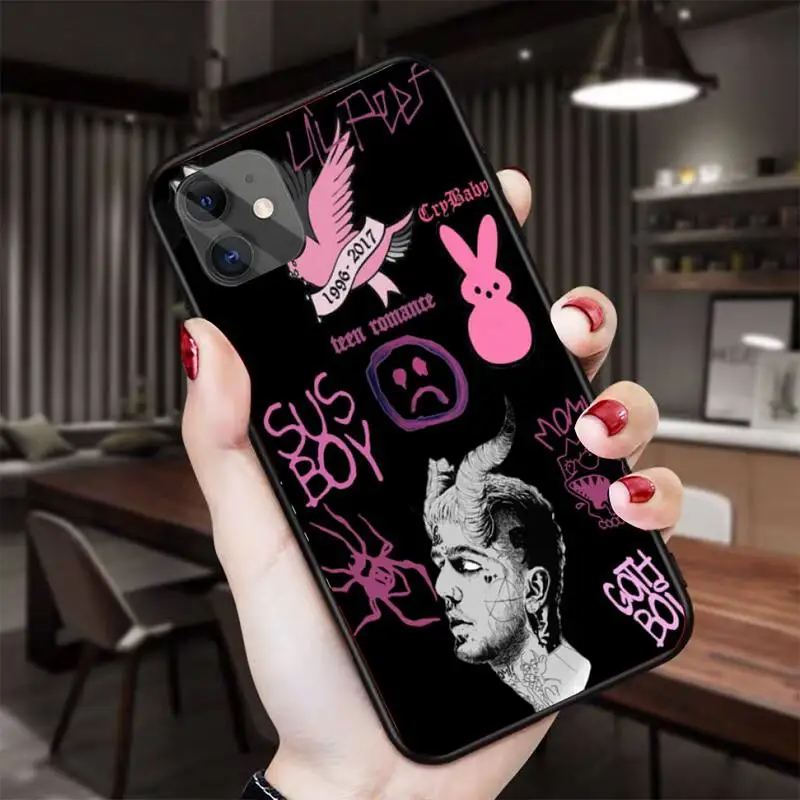 Чехол для телефона Lil Peep Hellboy Love чехол Iphone 11 12 13 Pro Max 5s 6s 7 8 Plus X Xr Xs Se 2020 Mini |