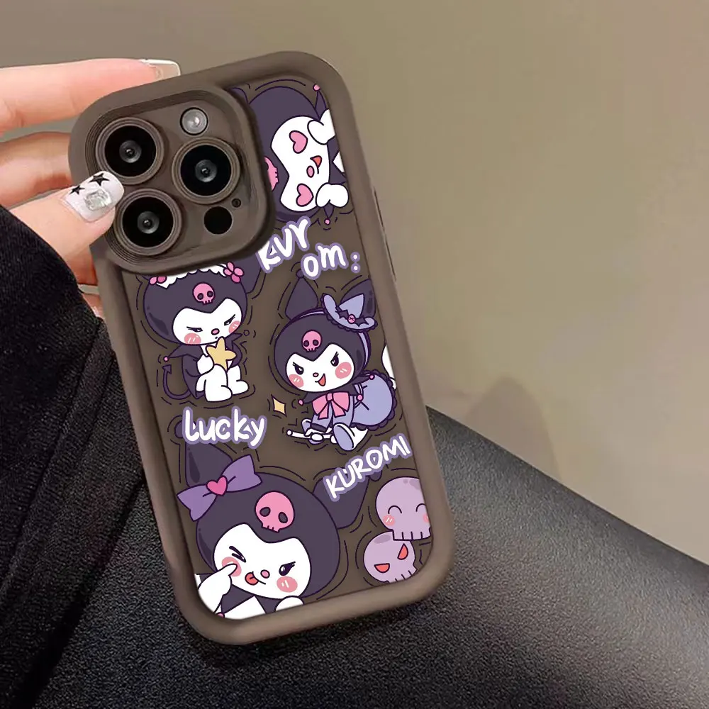 Милый чехол для телефона Kuromi My Melody с рисунком OPPO A98 A94 A93 A92 A91 A83 A79 A78 A76 A74 A72 A60 A58 A57 A55