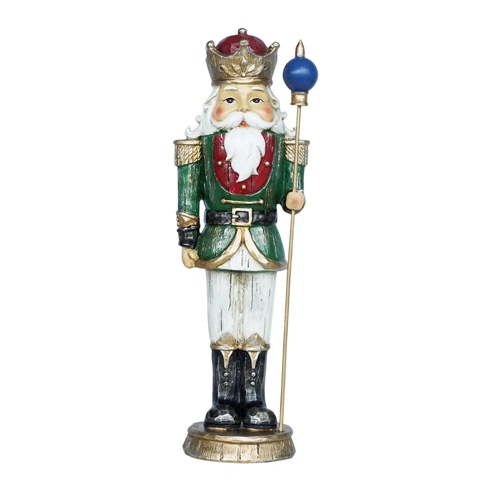 

Рождественский Щелкунчик Орнамент Подарок на день рождения деревянный Щелкунчик король солдата фигурка Декор
