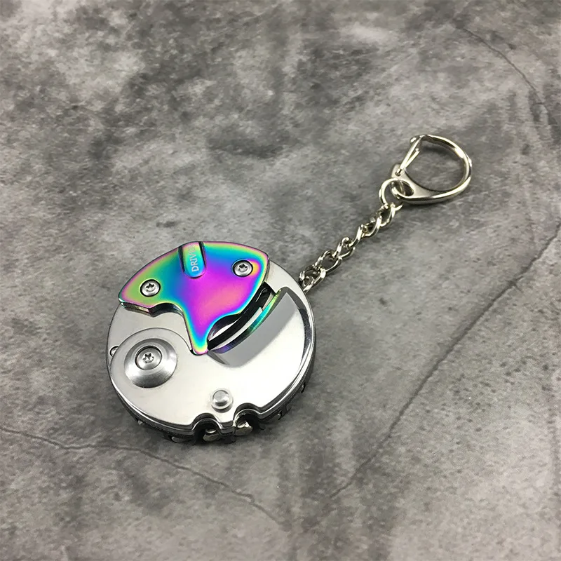 Брелок-отвертка многофункциональный шестигранный инструмент для монет уличный