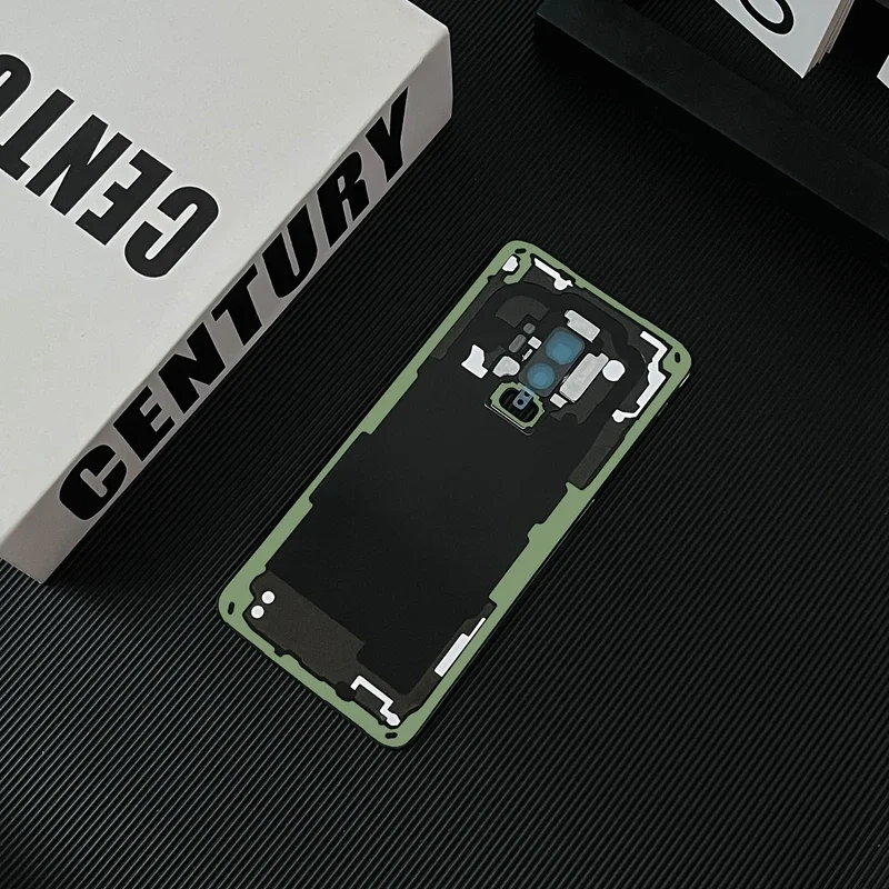 Подходит для совершенно нового Samsung S9 + стеклянная задняя крышка G9600 G9650