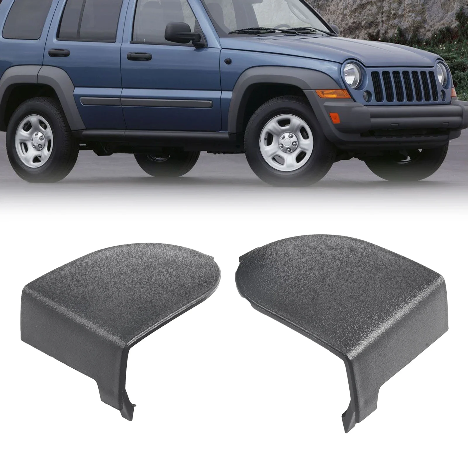 

Автомобильные аксессуары, накладка на сиденье, внутренние детали автомобиля, 1 пара 1DX41XDVAB ABS для Dodge, для Nitro, Jeep, Liberty