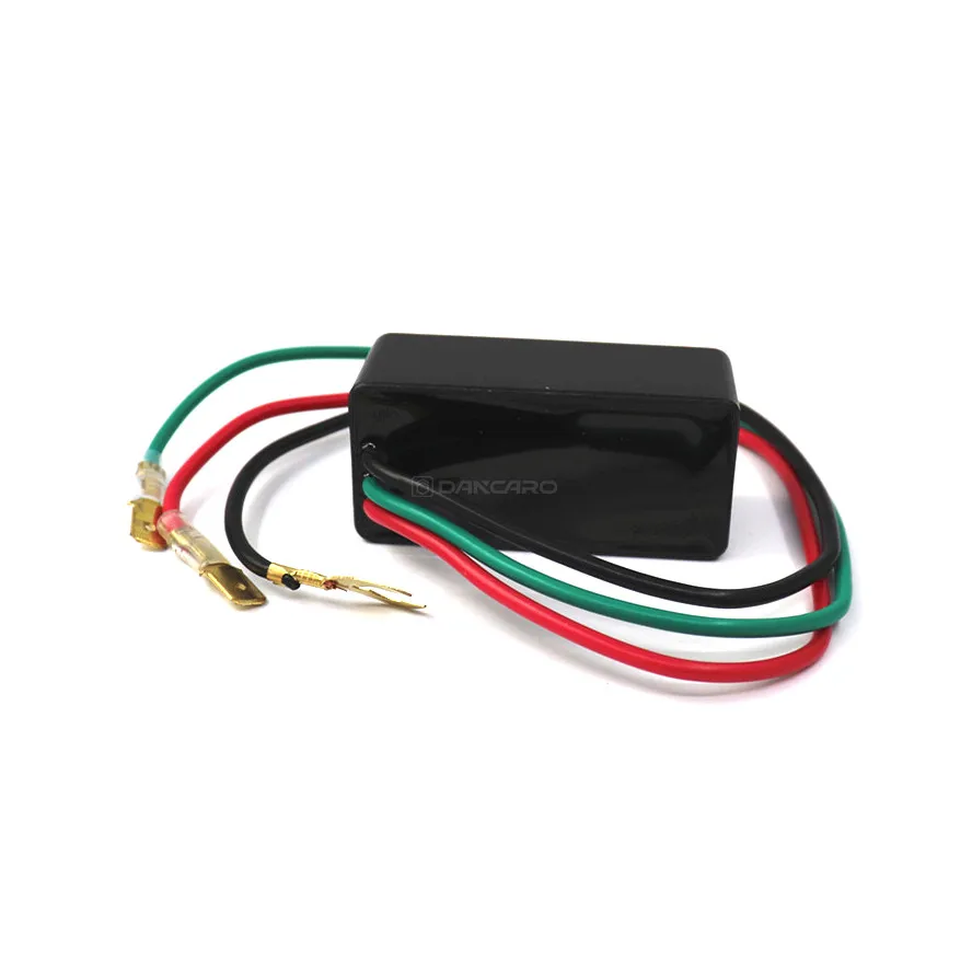 Электронное светодиодное проблесковое реле 12 А 3 кабеля