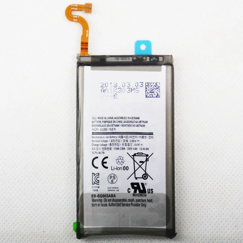 

3500mAh EB-BG965ABA Battery For Samsung Galaxy S9 Plus S9+ G965 Mobile Phone