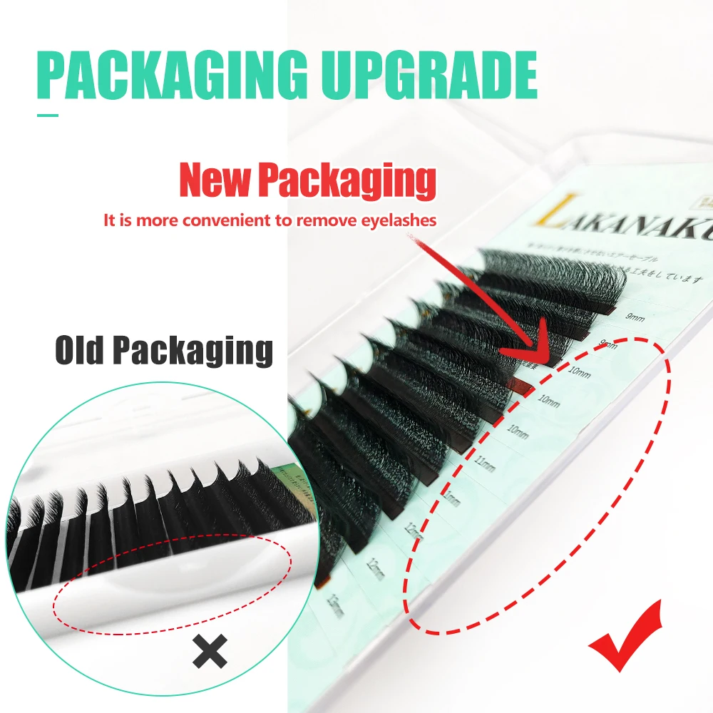 

3D W Shape Eyelashes Extensions Premium Individual Volume Lashes 2022 New Arrive D Curl Tray All Size Cilios W