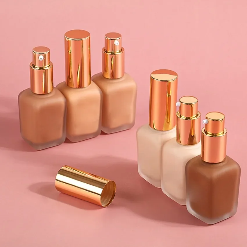 Фирменная торговая марка 35 мл Жидкая основа для макияжа натуральный стойкий