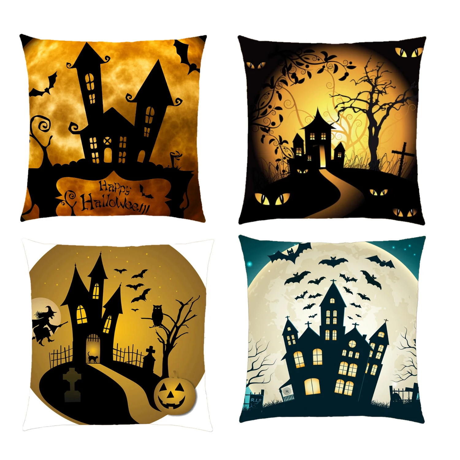 

Pillowcase Cushion halloween Spooky Holiday Creepy Dark