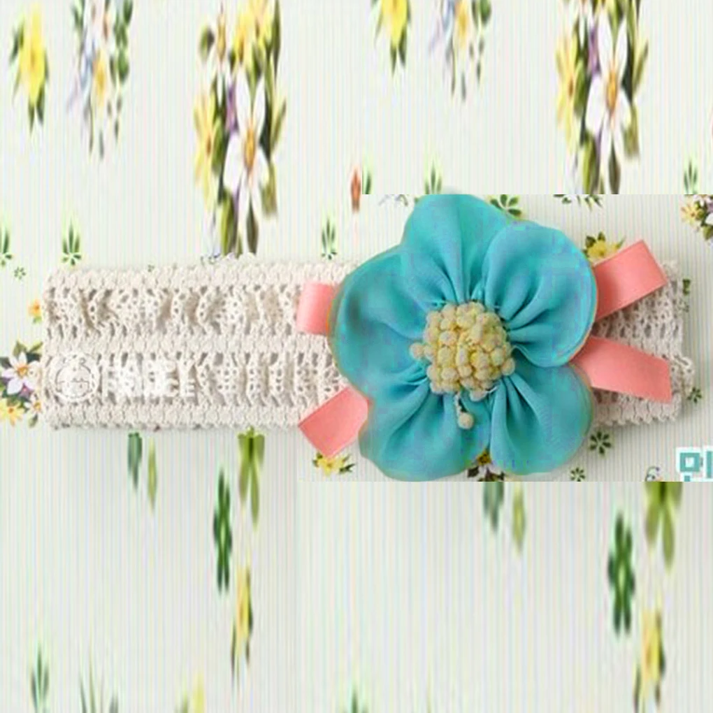 

baby girl headband for newborn babies hair band elastic accessories cotton headwear Head Band Girl Large Hair Bows Newborn