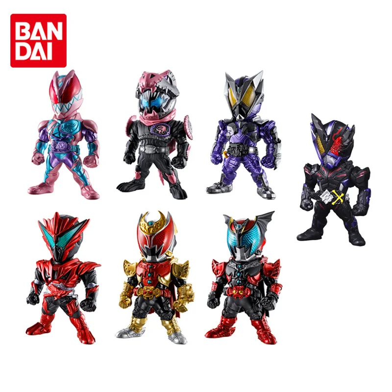 

Экшн-фигурки BANDAI из аниме «император», подлинный Райдер в масках, живет, Реви, корооби, Джин, Кива, Dark Kiva, подарки