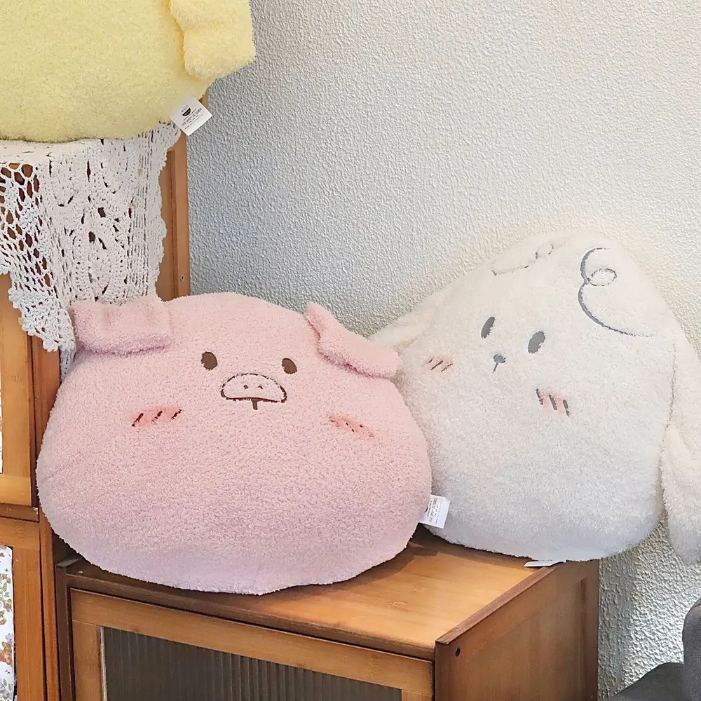 

Супер мягкие плюшевые куклы, 45 см, курица, овечка и свинка, плюшевые круглые полные игрушки-животные, подушка для комнаты, кровати, дивана, подушка, элегантный подарок