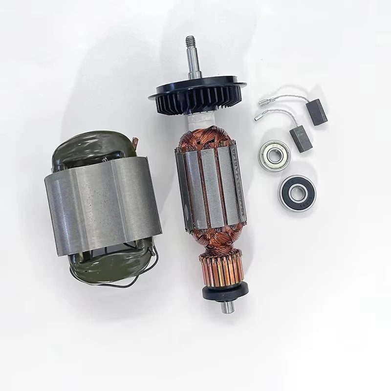 Фото Якорь переменного тока 220-240 В для якоря ротора Bosch, замена GWS6-100 GWS6000 GWS6600 6700 GWS 6-115 GWS6-115, статор ротора угловой шлифовальной машины №5