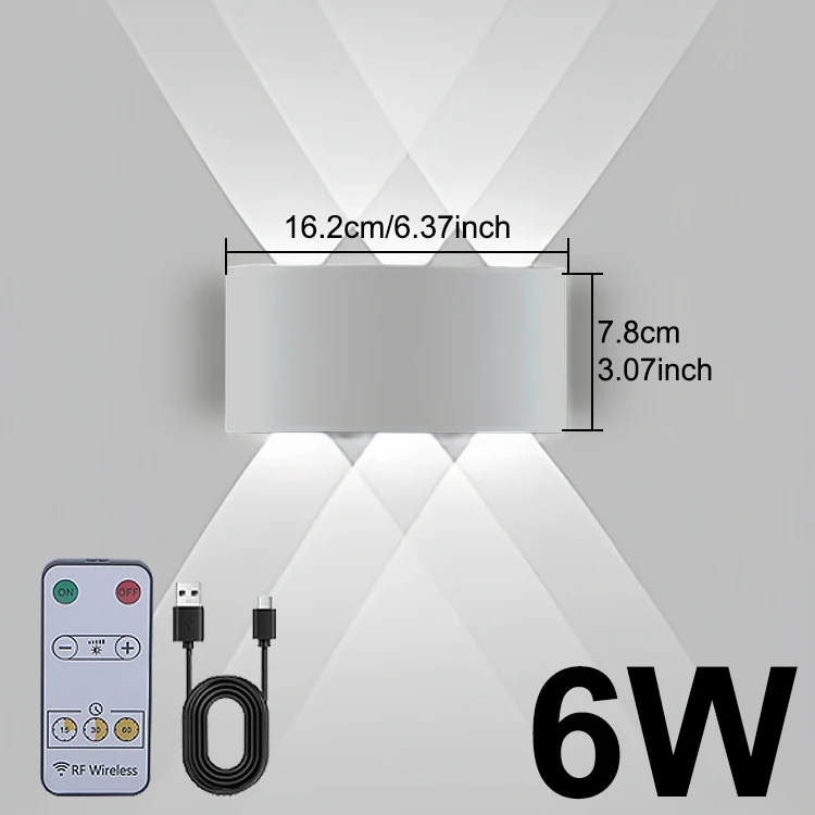 

Настенная светодиодная лампа EnwYe USB зарядка со светом датчика движения