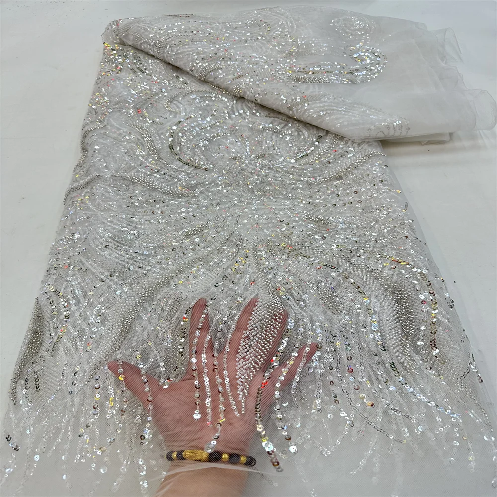 Горячая Распродажа французская кружевная ткань 2023