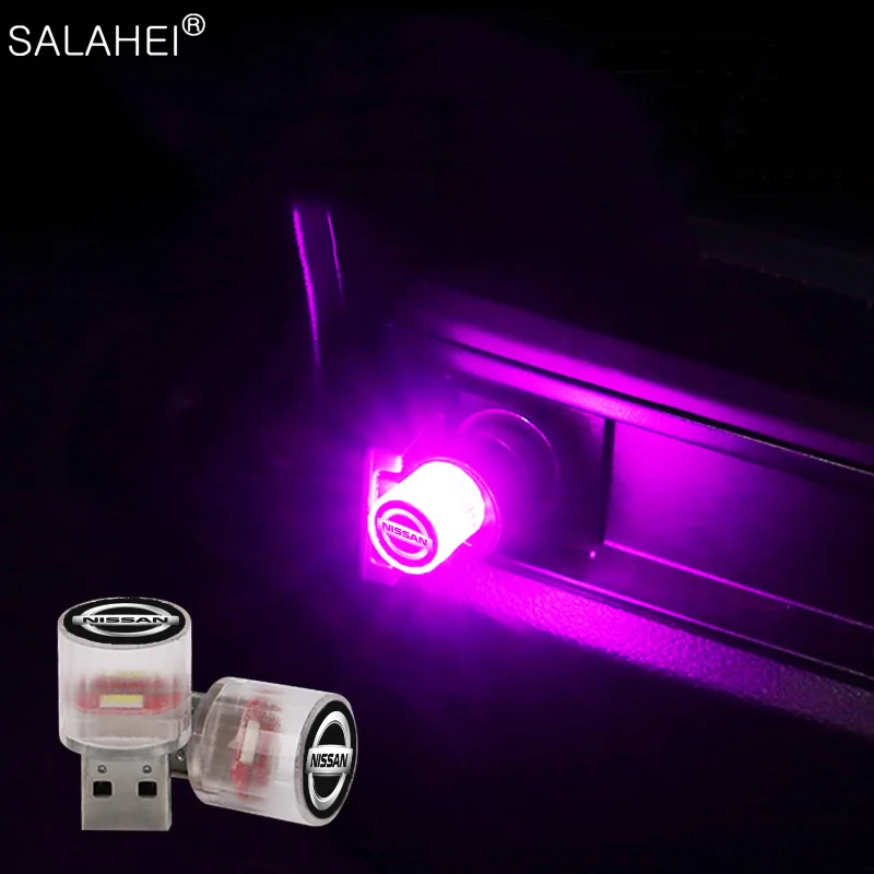 

Car USB Ambient Light Decorative Interior Lamp For Nissan Nismo 350Z 370Z Almera GTR Juke Qashqai Tiida Trail Teana Accessories