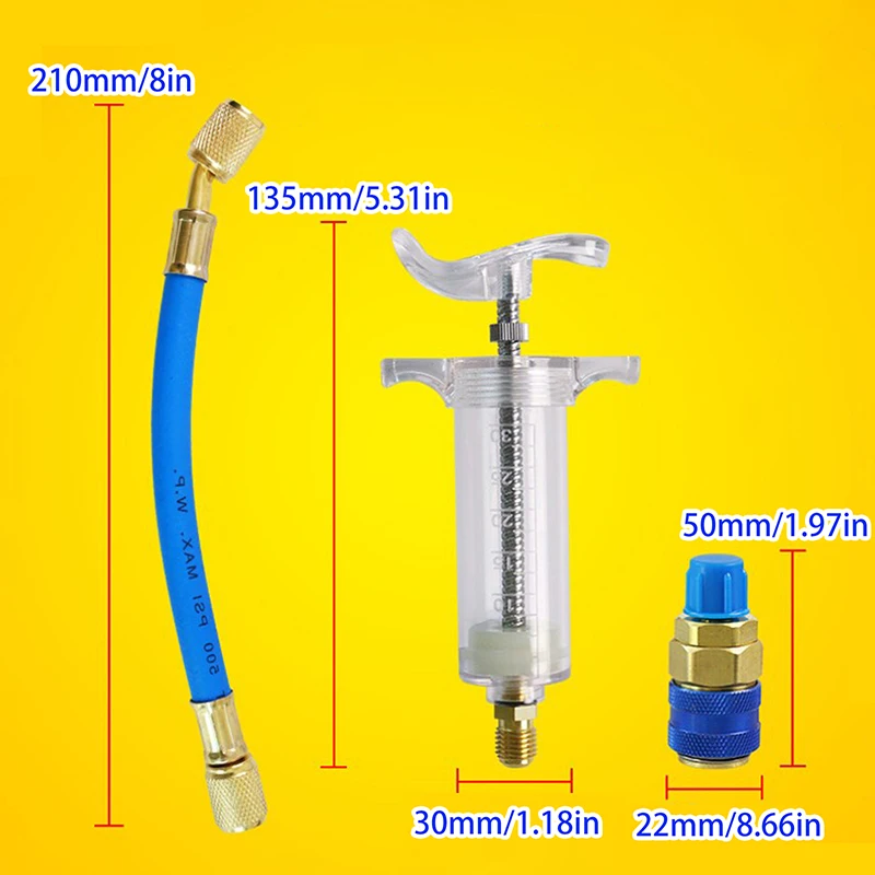Автомобильное масло A/C/инжектор красителя 30 мл 1 унция с низким боковым
