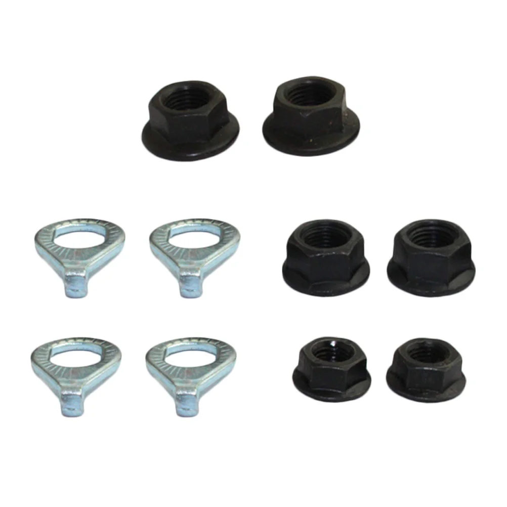 

Bike Nuts Axle Parts Hubbicycle Flange Mountain Wheel Bicycles Steel Nut Hubs