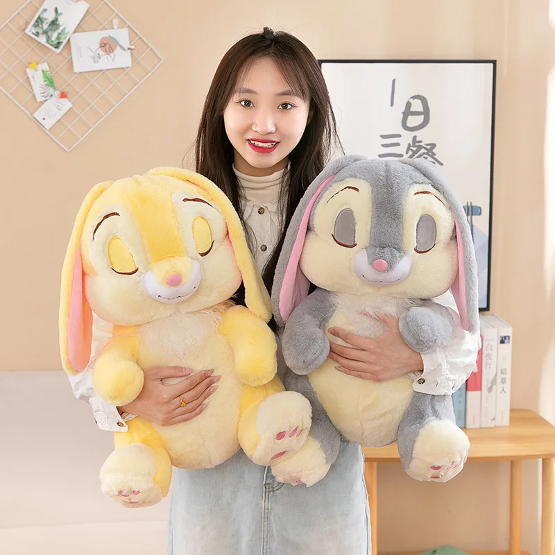 

Disney Cartoon Sleepless Series Clever Cute Bunny Anime Figure Miss Bunny Throw Pillow Doll Plush Children' S Toy Birthday Gifts