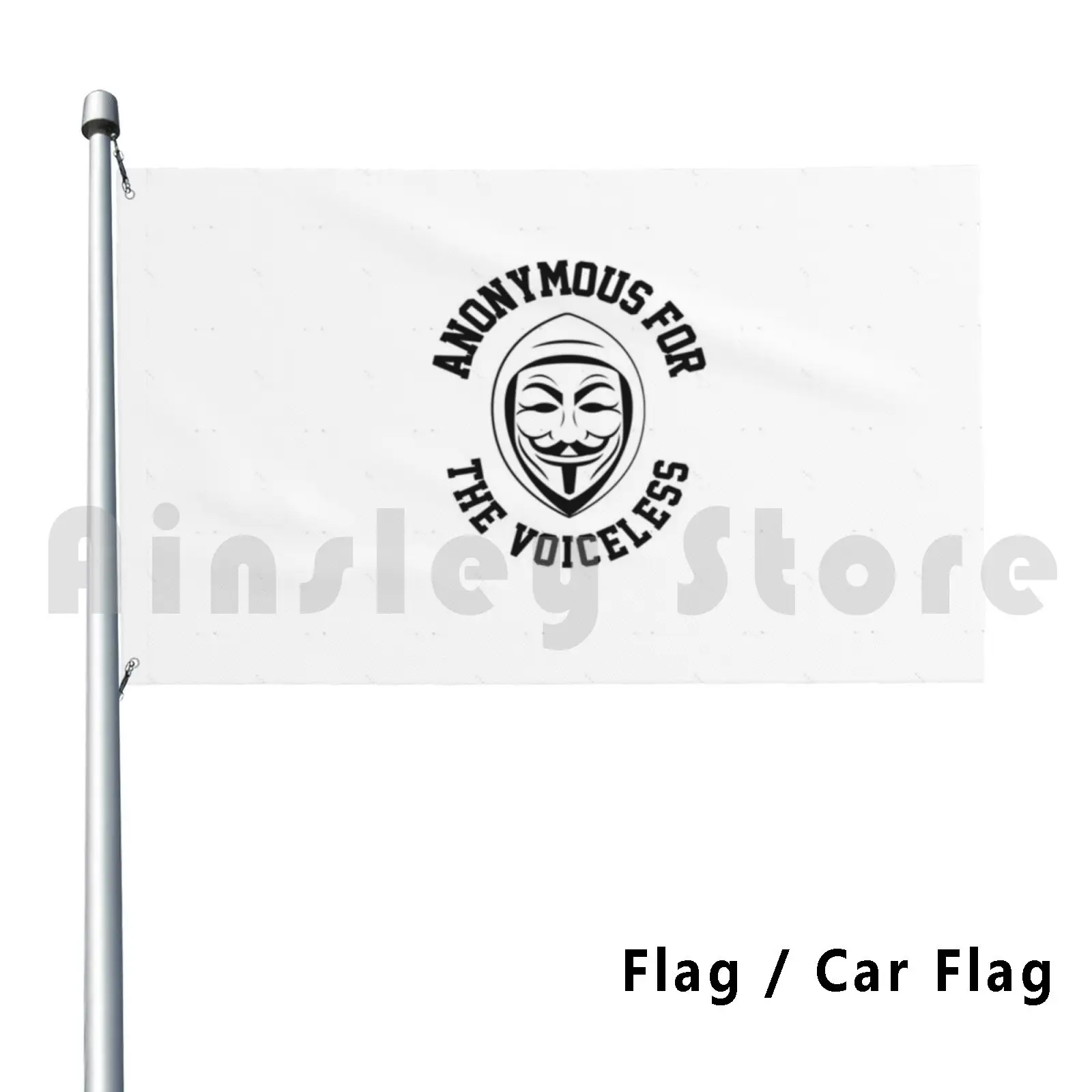 

Anonymous For The Voiceless Outdoor Decor Flag Car Flag Government Together Keep Together We Are In This Together