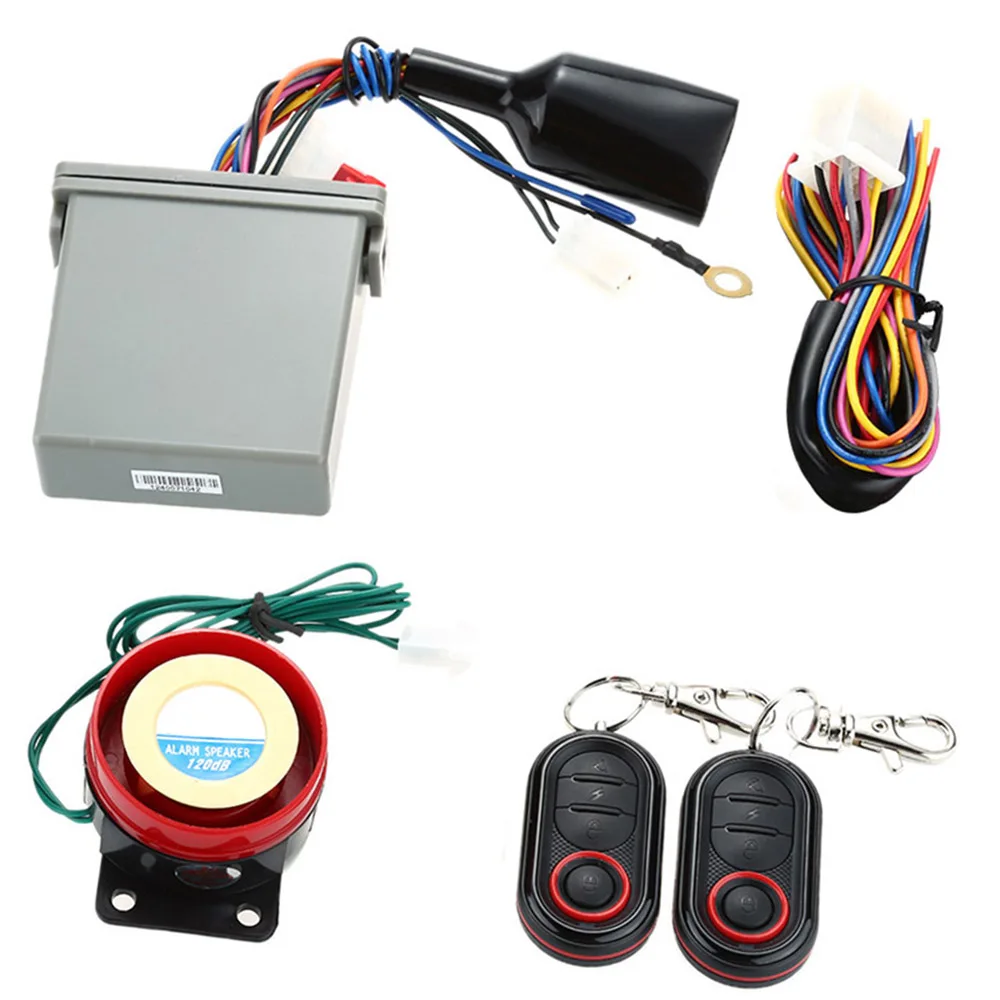 

Steelmate 986E 1 Way Motorcycle Alarm System Remote Engine Start Motorcycle Engine Immobilization with Mini Transmitter