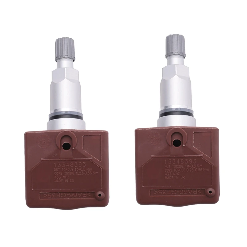 

2X 13348393 TPMS Tire Pressure Sensor For Opel Zafira C Astra Insignia 433Mhz