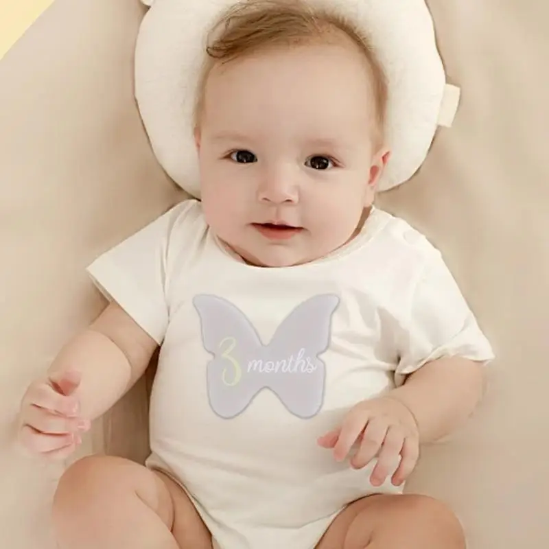 Месячные карты акриловый знак объявлений ребенка элегантные ежемесячные и диски