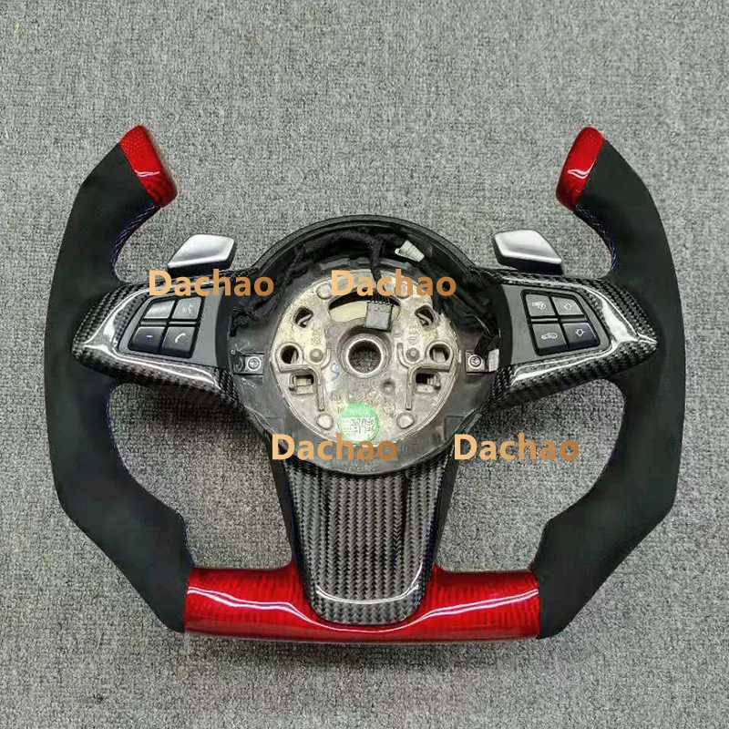 

F1 Racing Real Carbon Fiber Steering Wheel for BMW M3 M4 M5 M6 Mini Z4