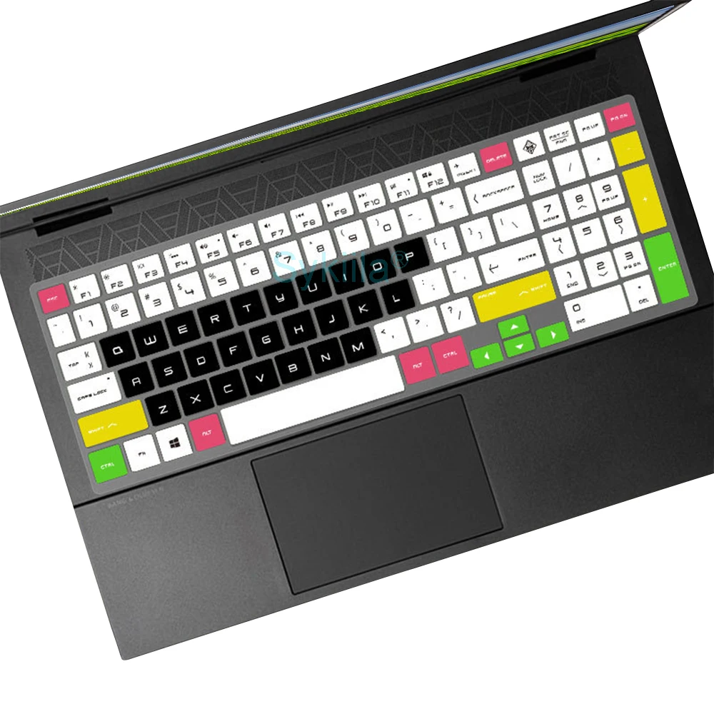 Чехол для клавиатуры HP Victus 16 16t 16z 16-d 16-e силиконовый защитный чехол кожаный