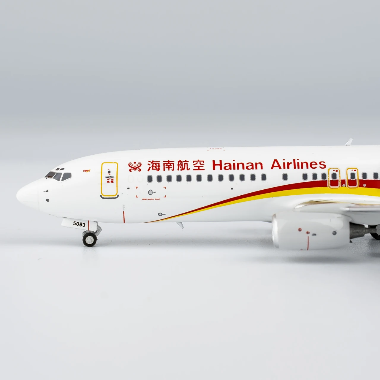 58188 Коллекционный самолет из сплава в подарок модель NG 1:400 Hainan Airlines Boeing B737-800 литой