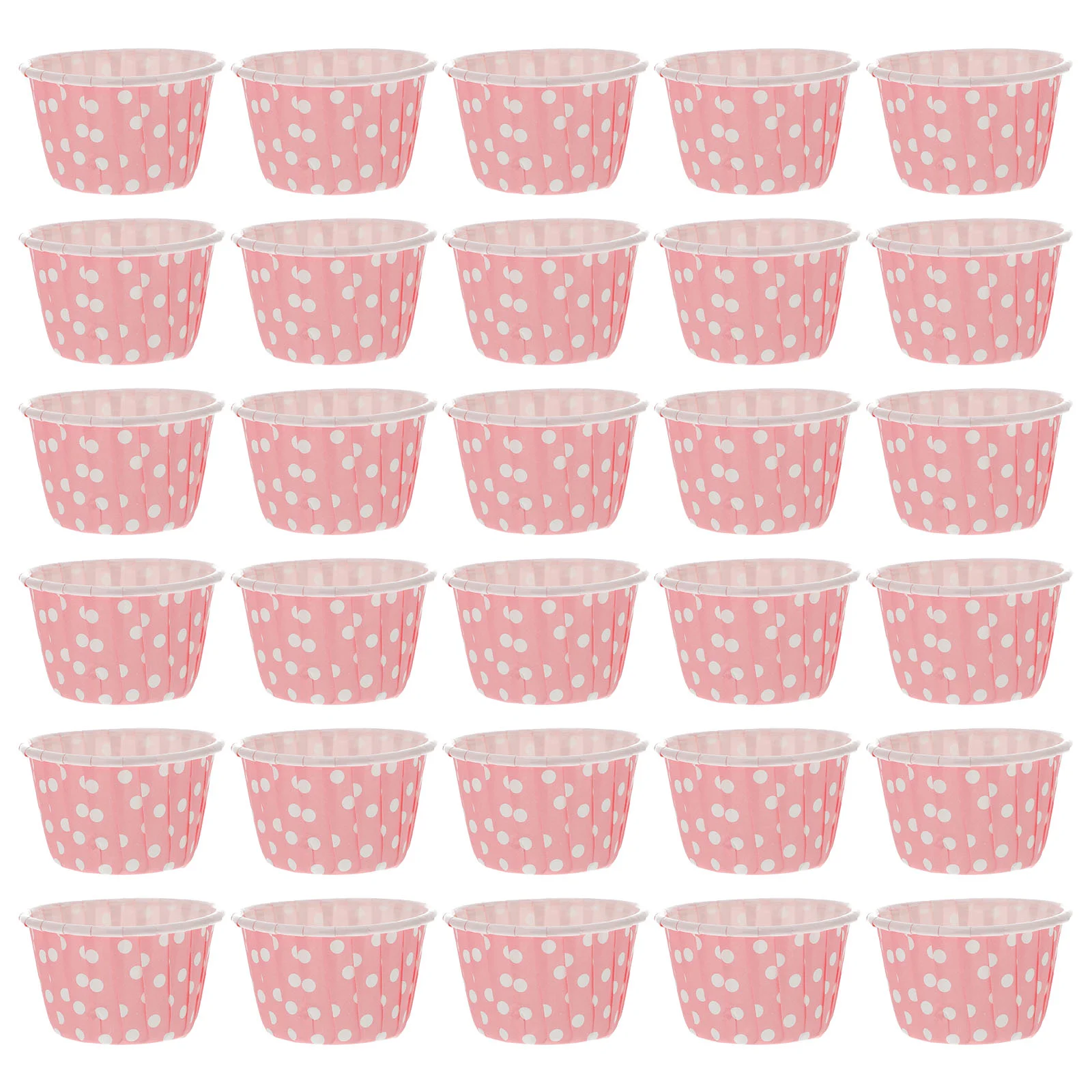 

50 Pcs Ice Cream Cups Cupcake Liners Yogurt Bowl Containers Lids Disposable Go Bowls Soup Paper Sundae Food