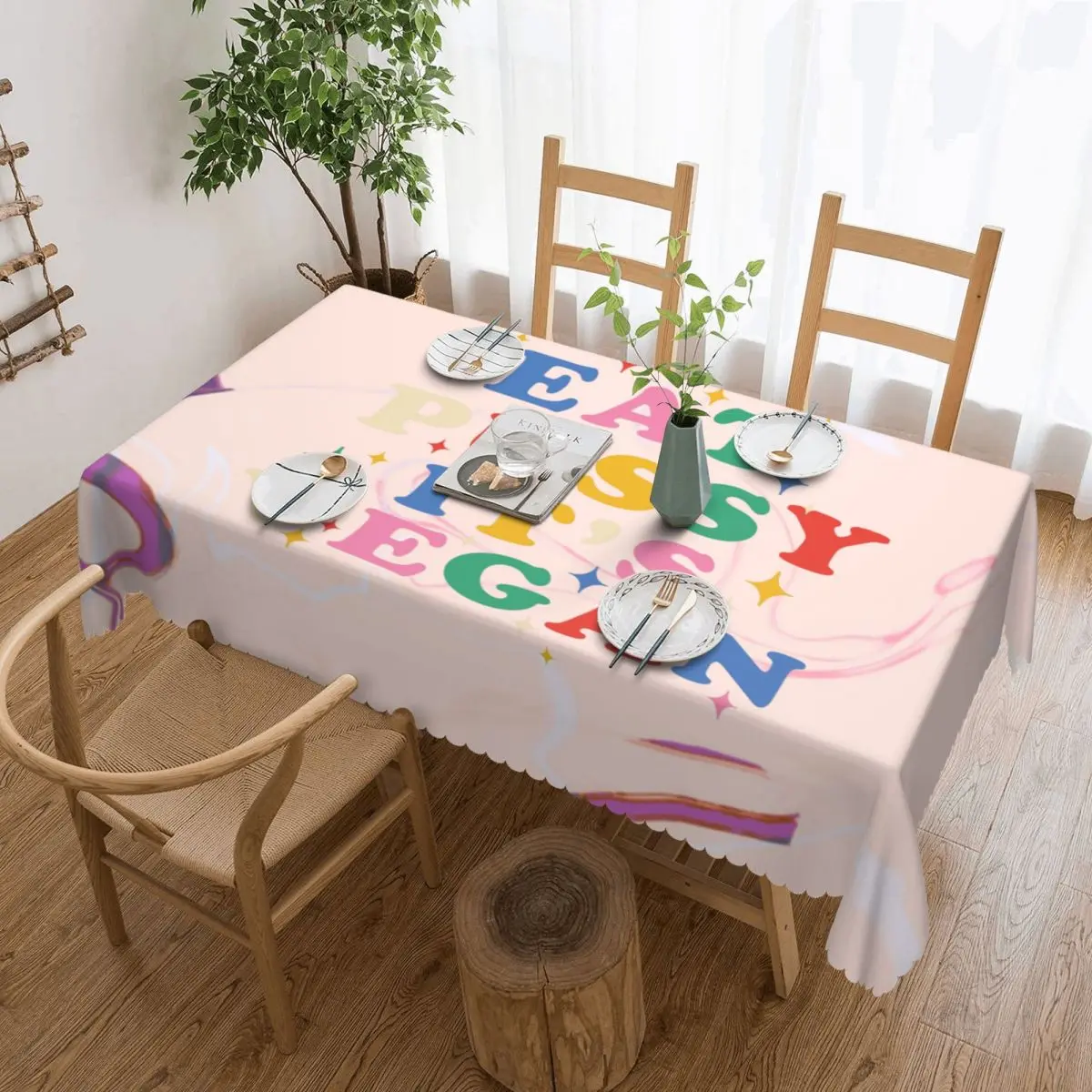 

Rectangular Tablecloth Tablecloth Fit 40"-44" Table Cloth Table Cover