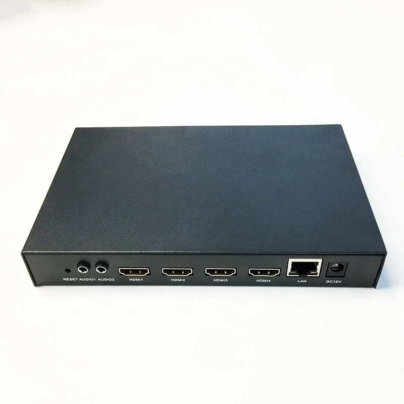 

Economic Streaming Headend 4channels HD or SDI input IPTV H.265 Encoder