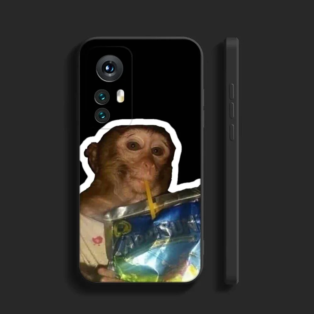 Чехол для телефона с принтом обезьяны и капри Xiaomi Redmi Note 11 10 9C Pro 10X K20 мягкая задняя
