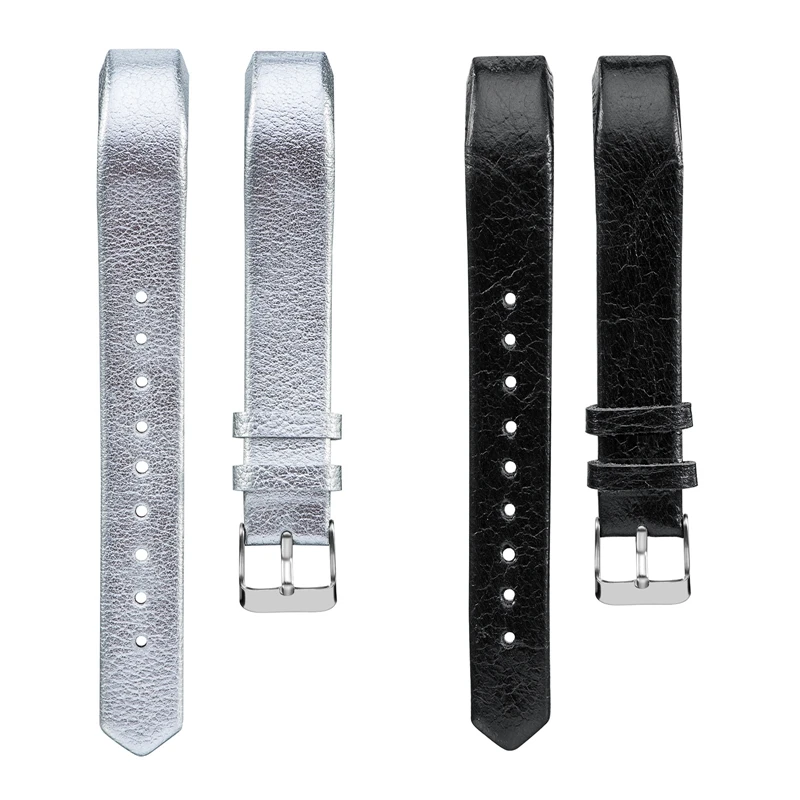 Soft Leather Wrist Strap For Fibit Alta/Alta HR Smart Band Replacement Genuine Leather Band