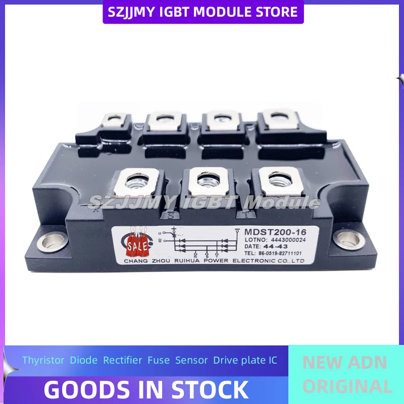 

SZJJMY IGBT Module MDST200-16-421H6 MDST150-16 MDST200-16 FREE SHIPPING NEW AND ORIGINAL In Stock Quality Assurance