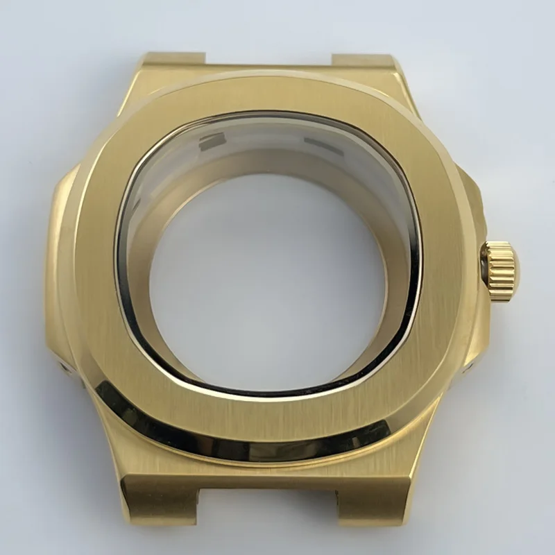 Фото Квадратный корпус часов 41 мм для механизма Seiko NH35 с сапфировым стеклом в стиле Philippe — комплект для изготовления часов, аксессуар №5