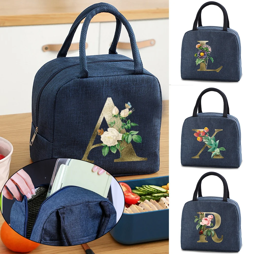 

Insulated Lunch Bags Women Picnic Carry Box Thermal Portable Lunch Box Food Cooler Waterproof Lunch Storage Bags for Work