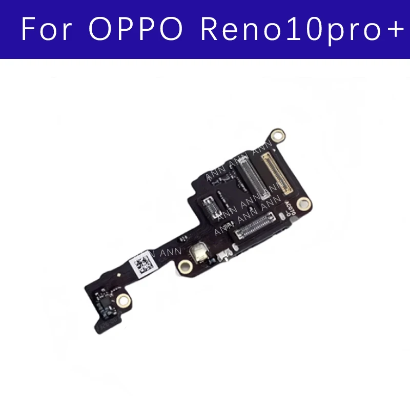 Гибкий кабель платы устройства чтения SIM-карт для OPPO Reno 10 Pro + запасные части