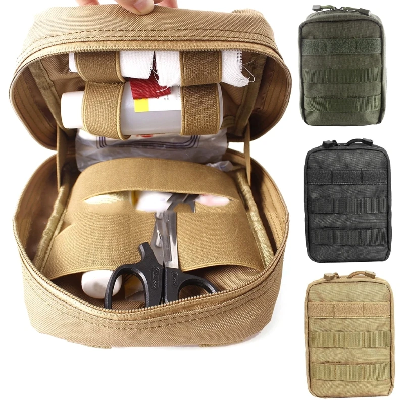 

Outdoor First Aids Portable Tactically Medical Bag Large Capacity Emergencies Bag Backpack Accessory Durable