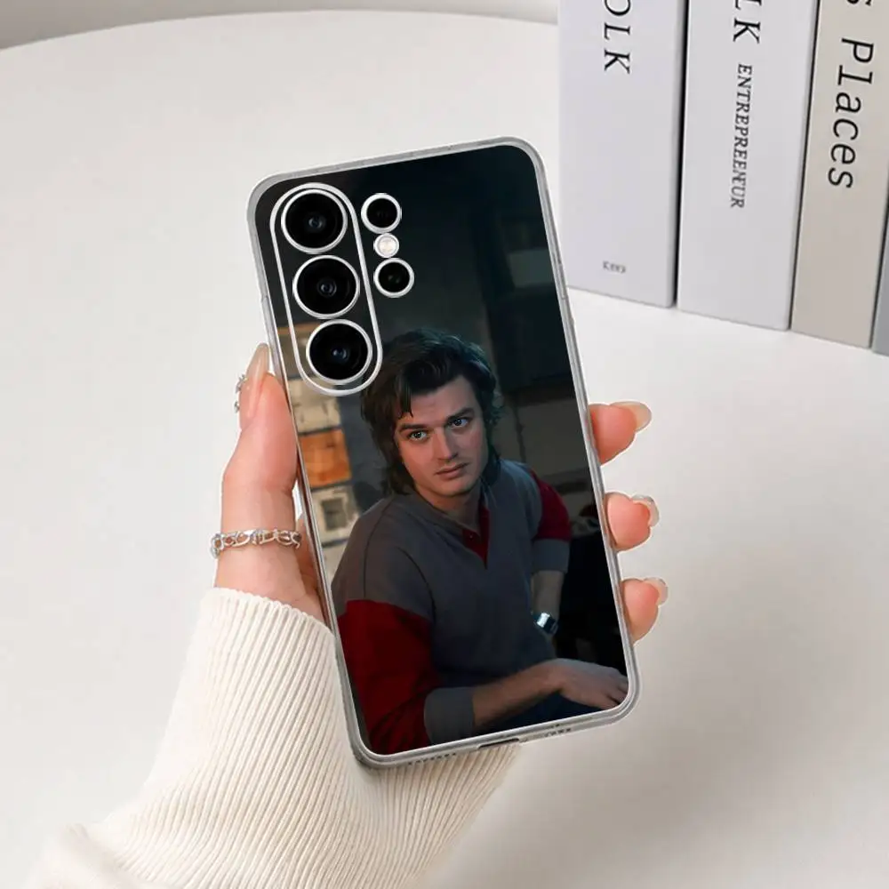 Фото Чехол для телефона из мягкого силикона Actor S-Steve Harrington для Samsung S25, S24, S21, S22, S23, S30, Ultra, S20, Plus №5