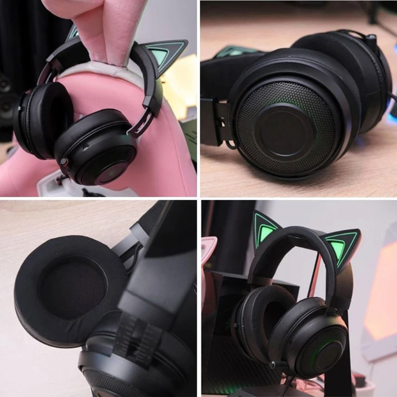 

Protein/ Cooling Gel Earpads Headphone Earpads for Razer Kraken RGB Headphone Ear Pads Cushion Cover