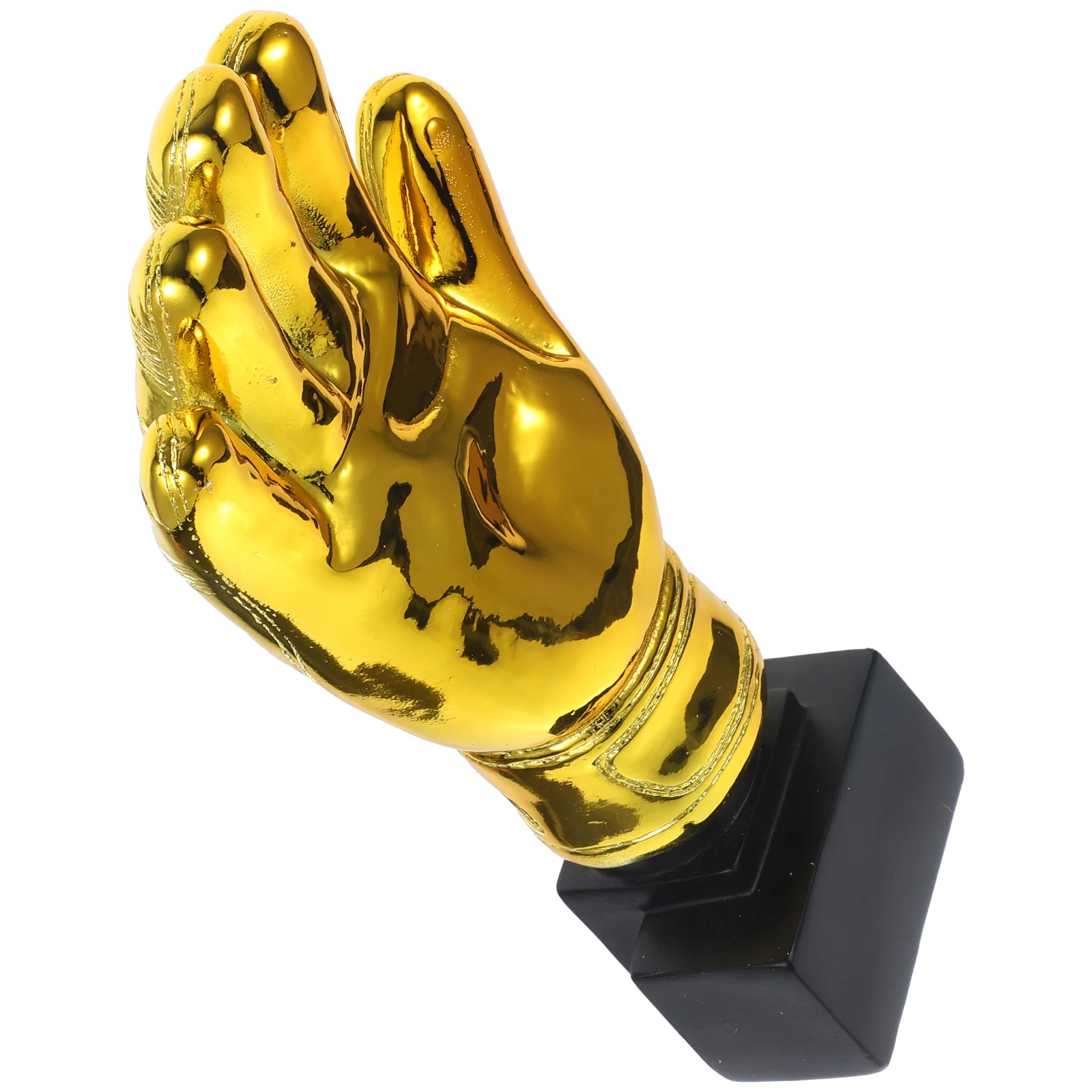 

Award Trophy Football Match Glove Trophy Goalkeeper Souvenir Home Decoration Soccer Fans Gifts Collections
