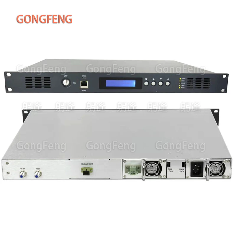 1550 нм 7 дБм оптический передатчик CATV электрическая полоса преобразования