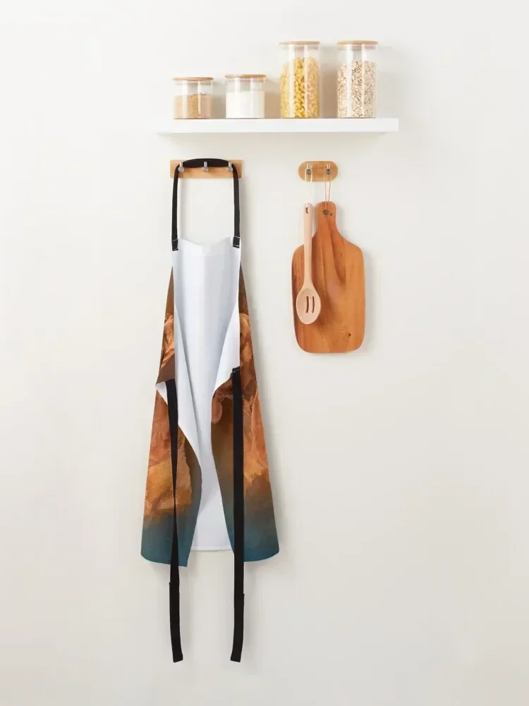 Vizsla-Угорская указка фартук с коллажем платье мужской кухонный